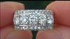 Very Clean 14k White Gold Vintage Style Natural 1 Carat Diamond Ring Sz 8.